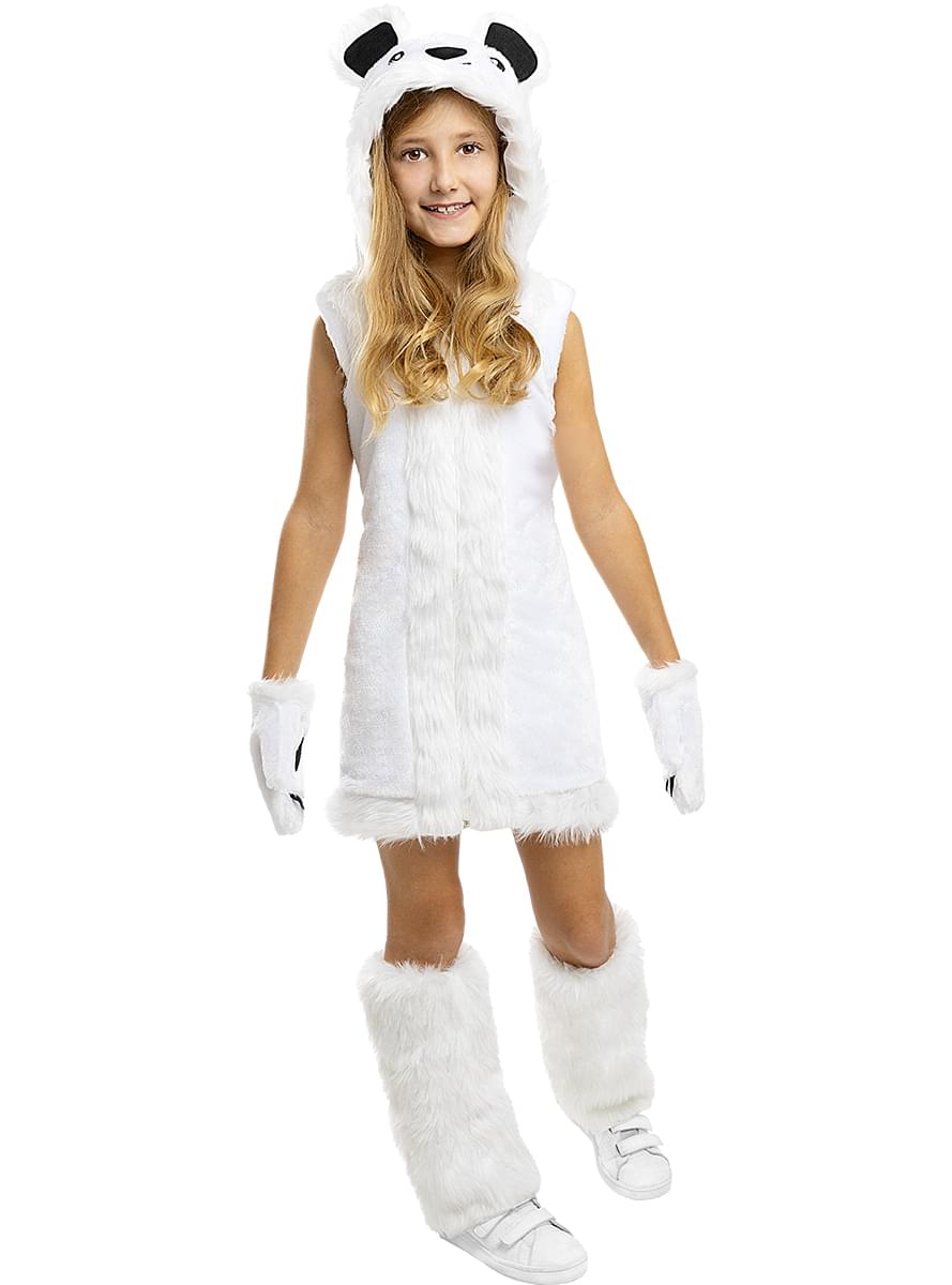 Polar Bear Costume for Girls - Teminis.lt
