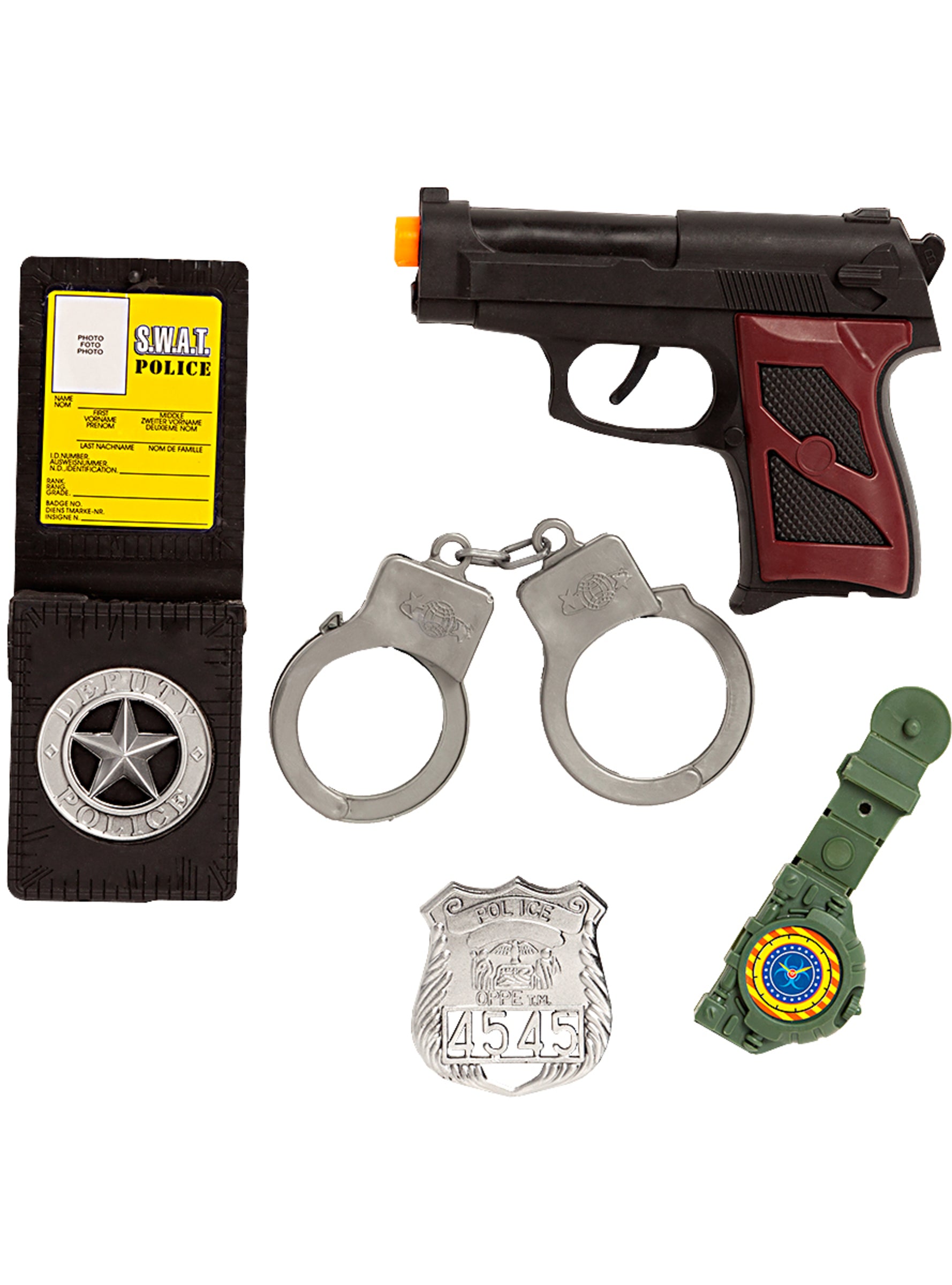 Complete Police Accessory Kit for Role Play & Costume Teminis.lt