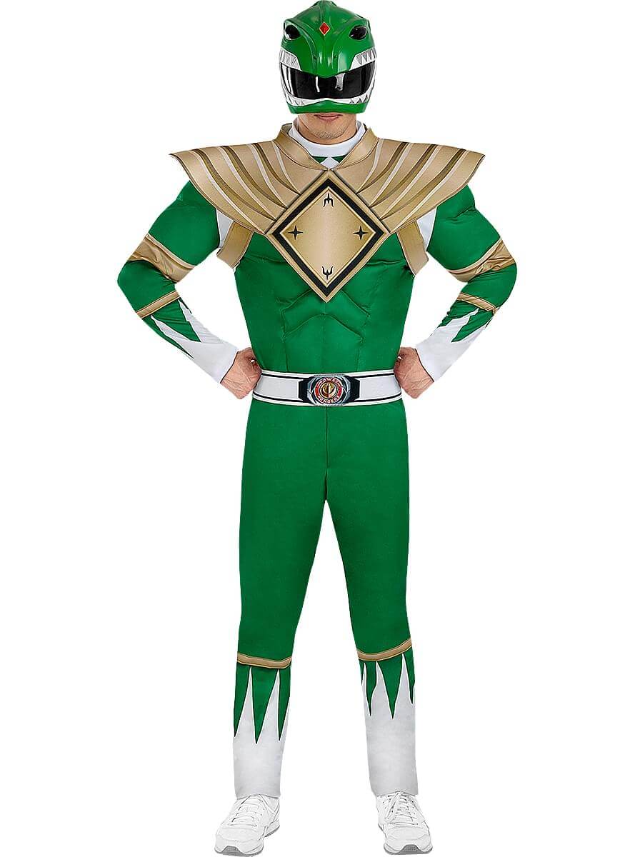 Power Ranger Costume for Men | Mighty Morphin Hero Outfit Teminis.lt