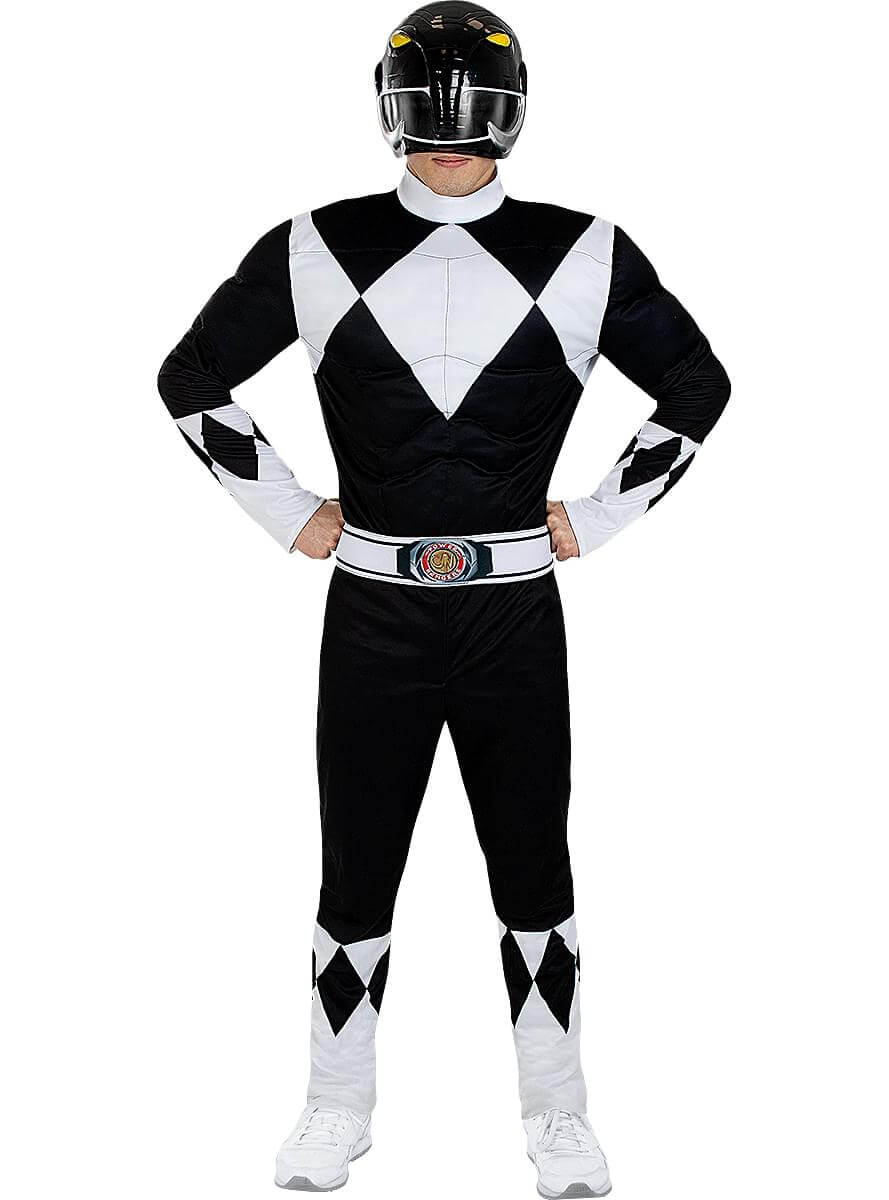 Power Ranger Costume for Men | Mighty Morphin Hero Outfit Teminis.lt