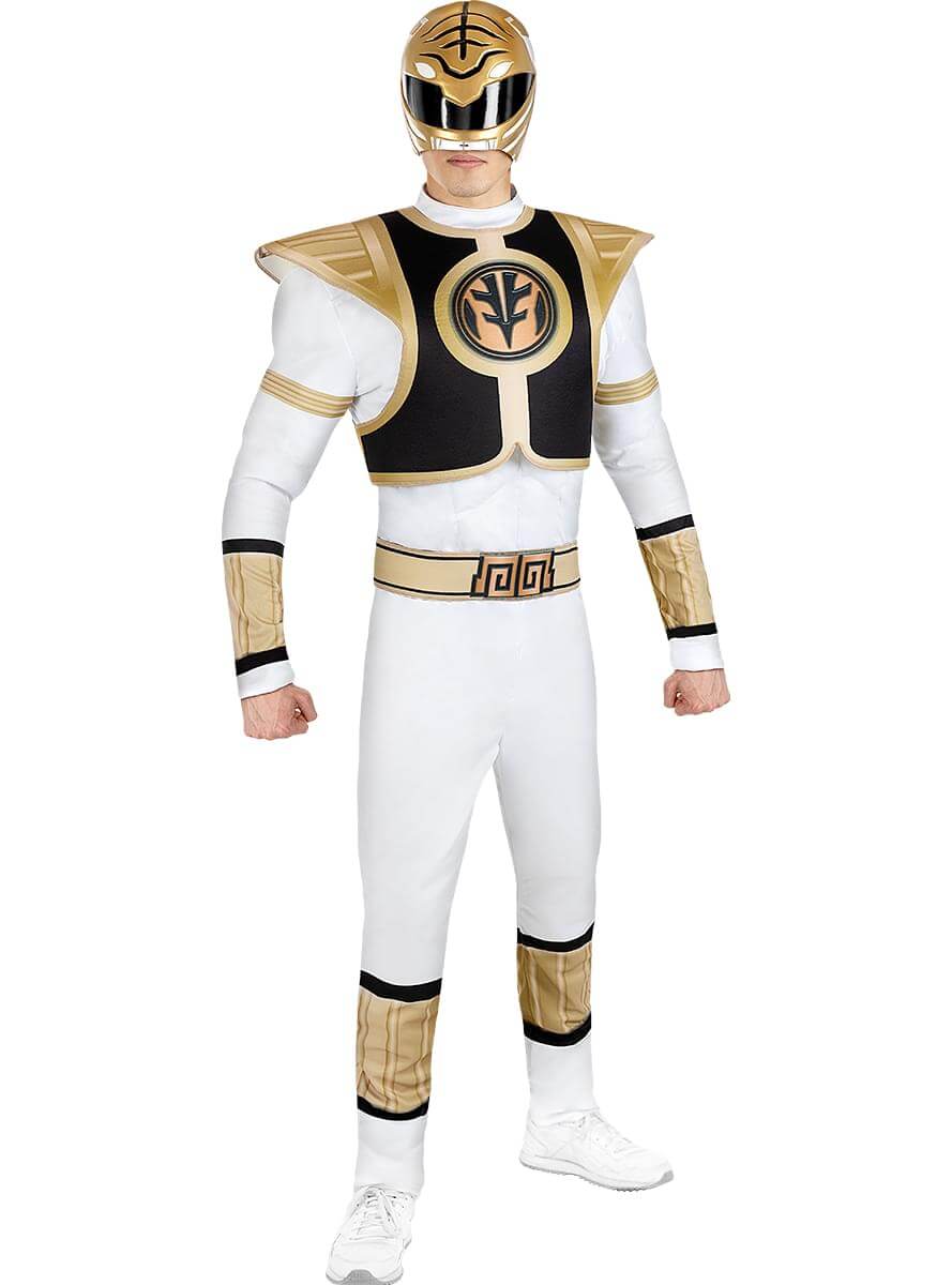 Power Ranger Costume for Men | Mighty Morphin Hero Outfit Teminis.lt