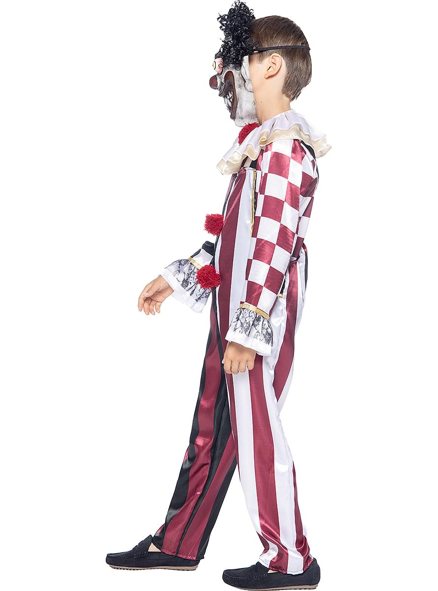 Premium Scary Clown Costume for Boys Teminis.lt