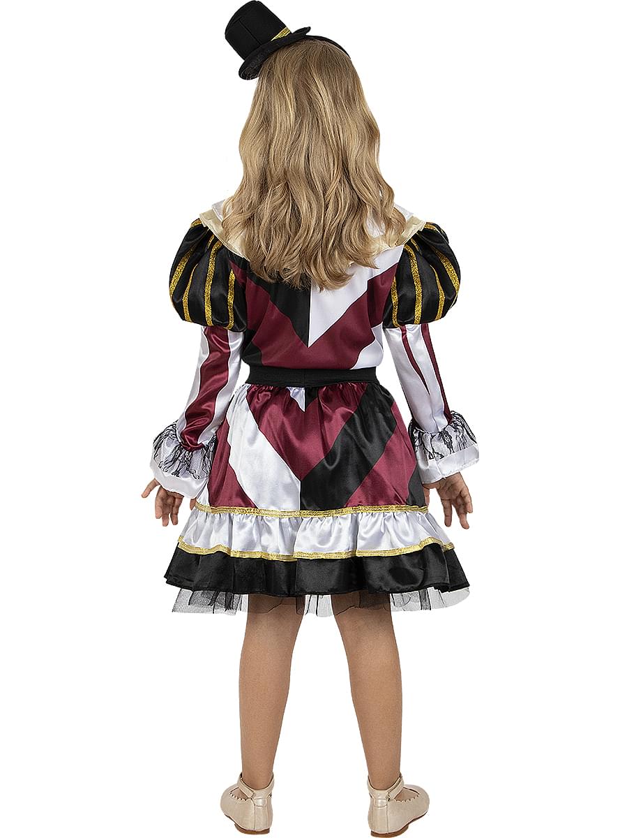Premium Scary Clown Costume for Girls - Teminis.lt