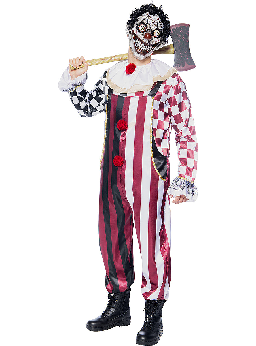 Premium Scary Clown Costume for Men - Teminis.lt