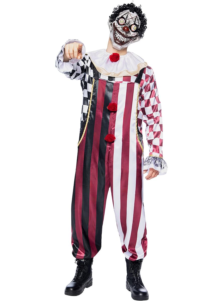 Premium Scary Clown Costume for Men - Teminis.lt