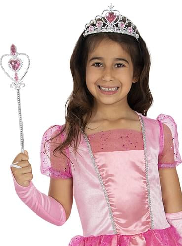 Princess Crown and Wand for Girls Teminis.lt