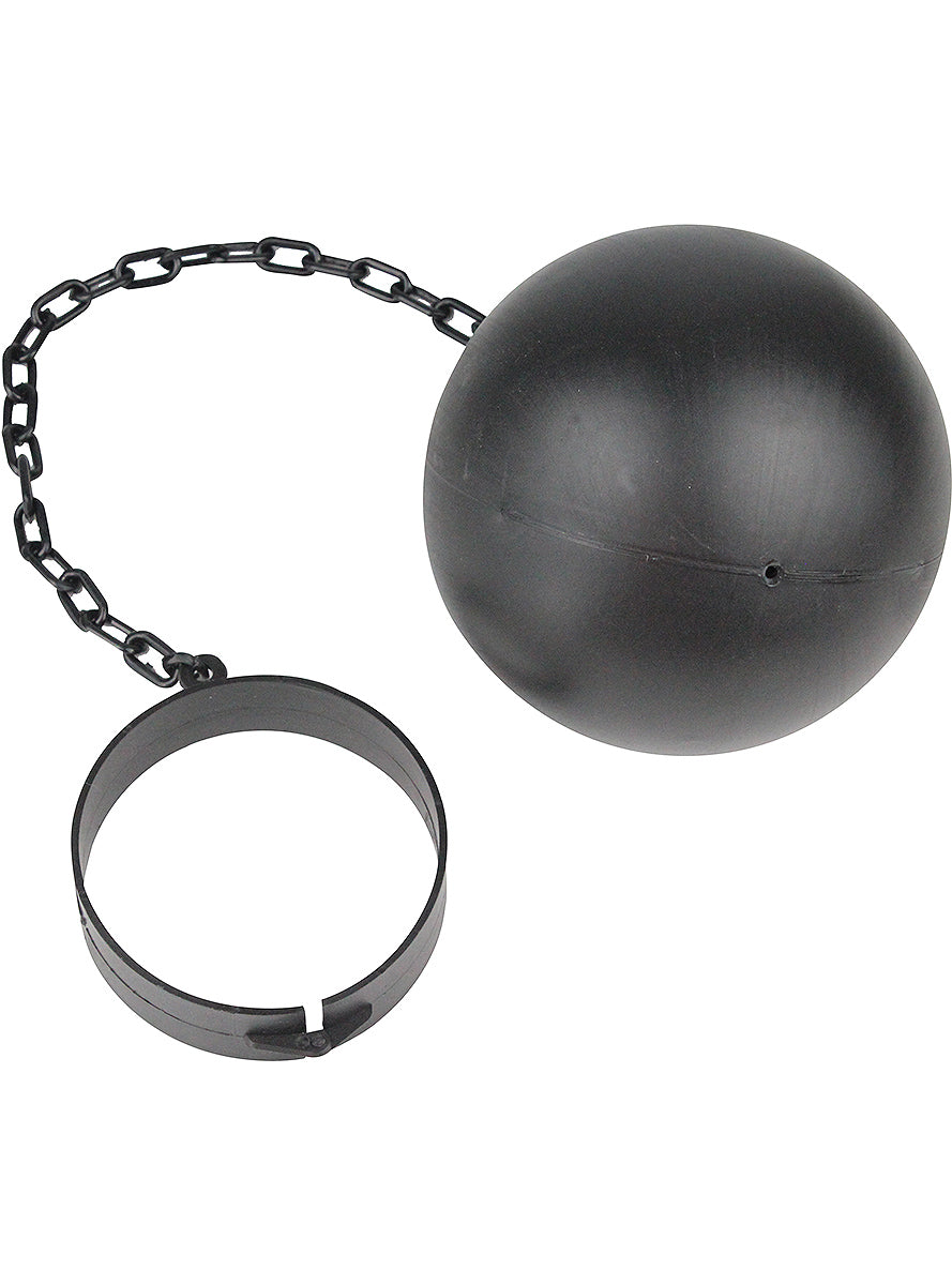 Prisoner Ball and Chain Costume Prop – Realistic Shackles Teminis.lt