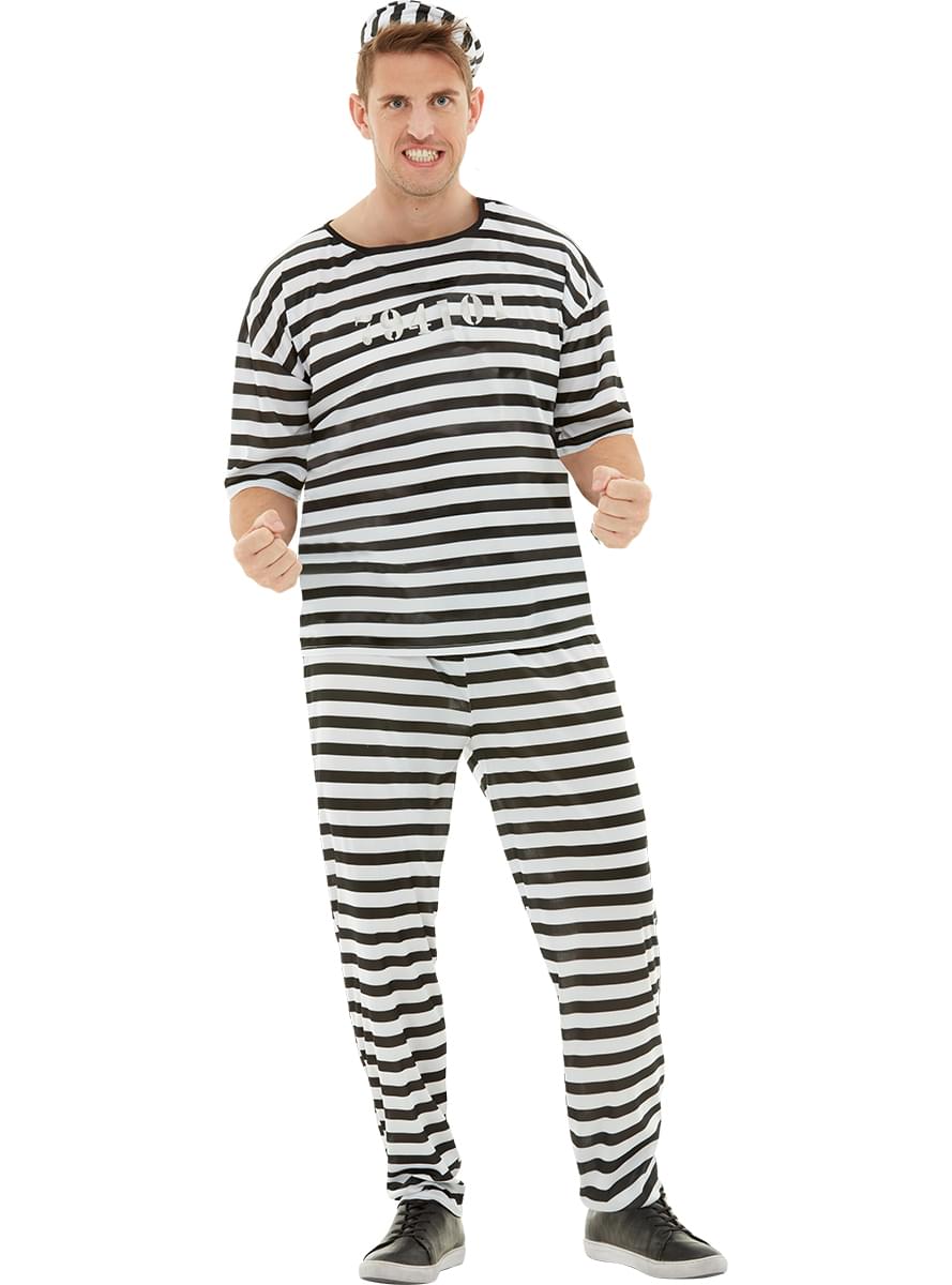 Prisoner costume for men Teminis.lt