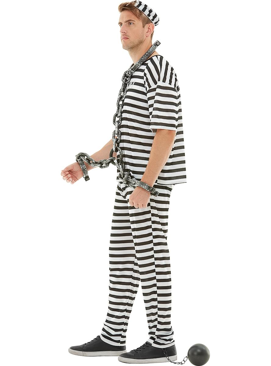 Prisoner costume for men Teminis.lt