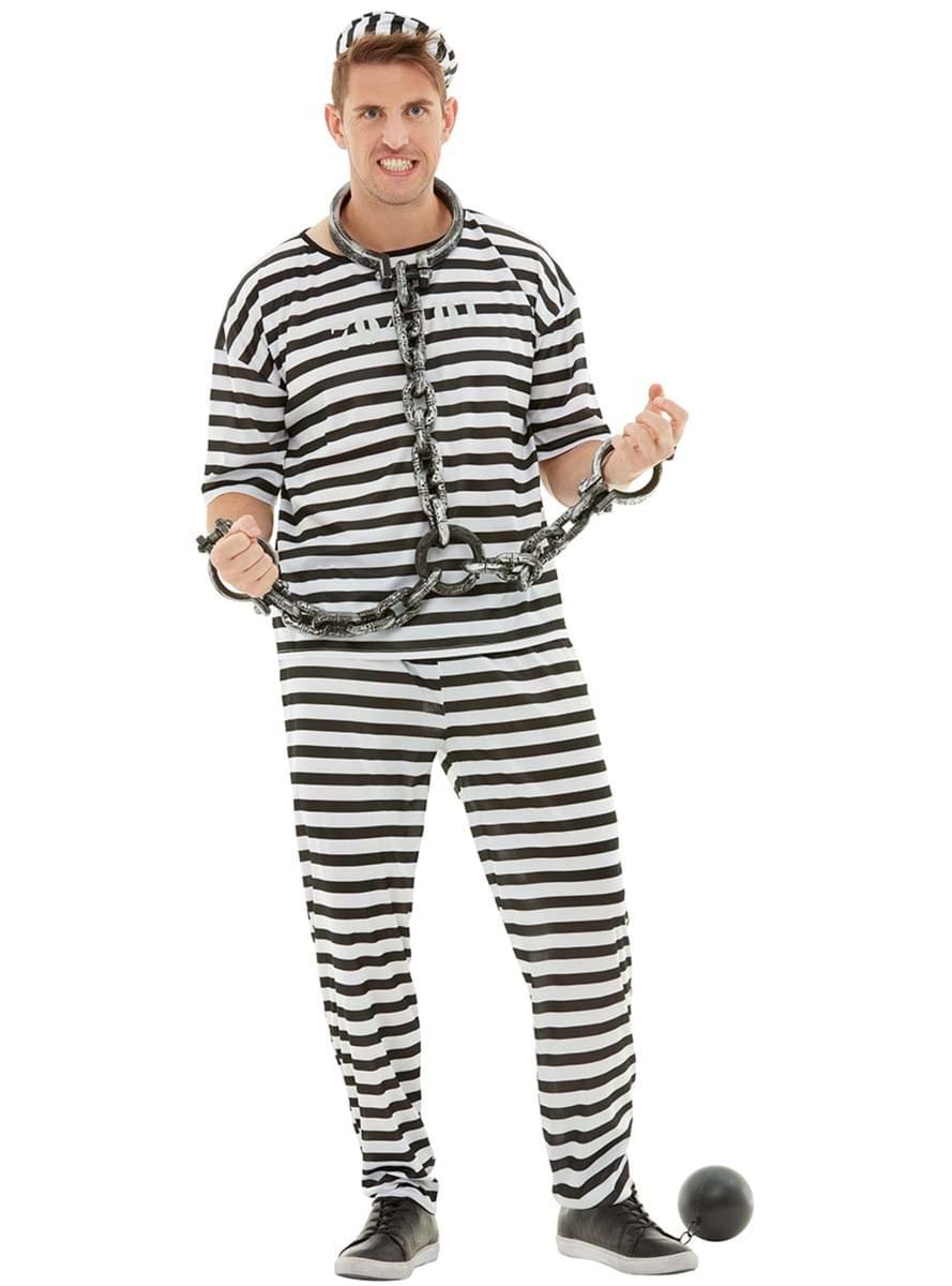 Prisoner costume for men Teminis.lt