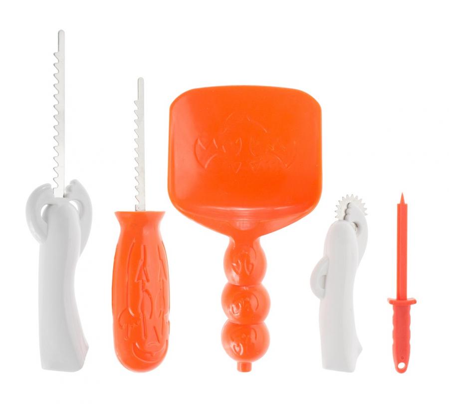 Pumpkin decoration set, 5 elements - Teminis.lt