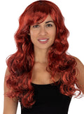 Vibrant Red Hair Wig - Natural Look & Comfortable Fit Teminis.lt
