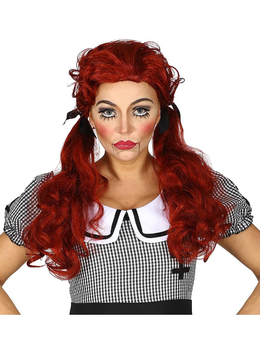 Redhead Wig for Women – Natural-Looking Redhead Doll Hair Teminis.lt