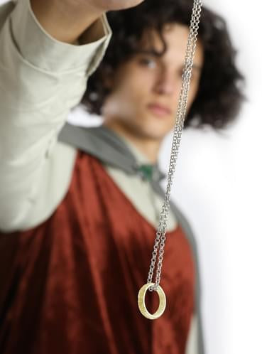 Ring with Chain - The Lord of the Rings Teminis.lt