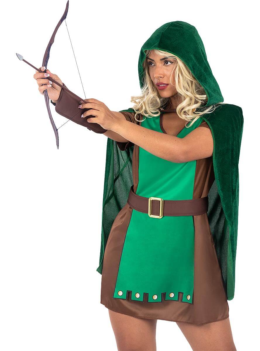Robin Hood Costume for Women | Medieval Archer Outfit Teminis.lt