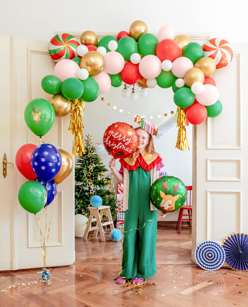 Balionai 30 cm Linksmų Kalėdų