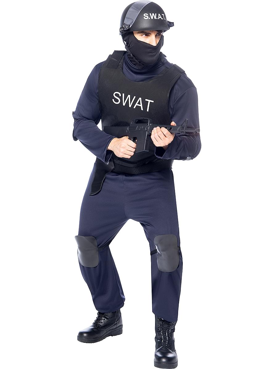 Men's SWAT Costume Set - Professions Party Outfit Teminis.lt