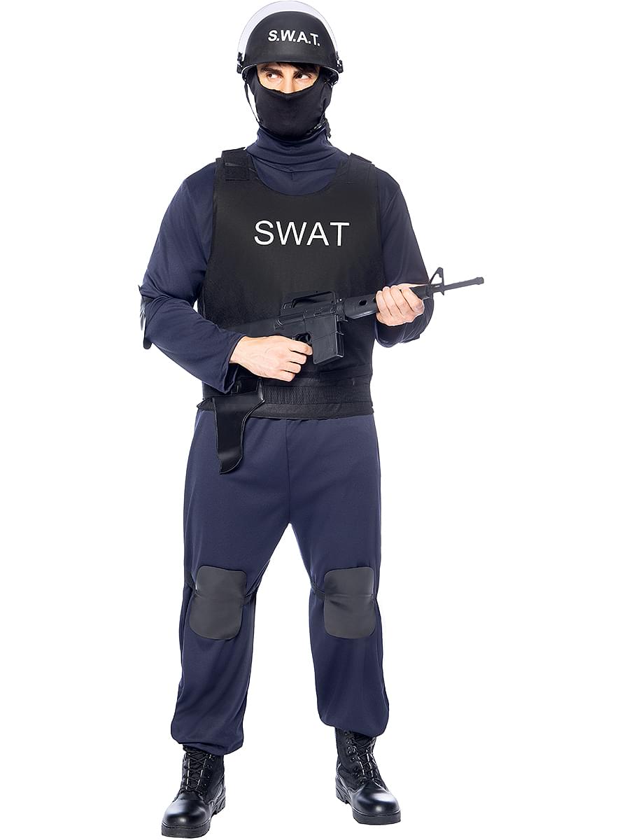 Men's SWAT Costume Set - Professions Party Outfit Teminis.lt