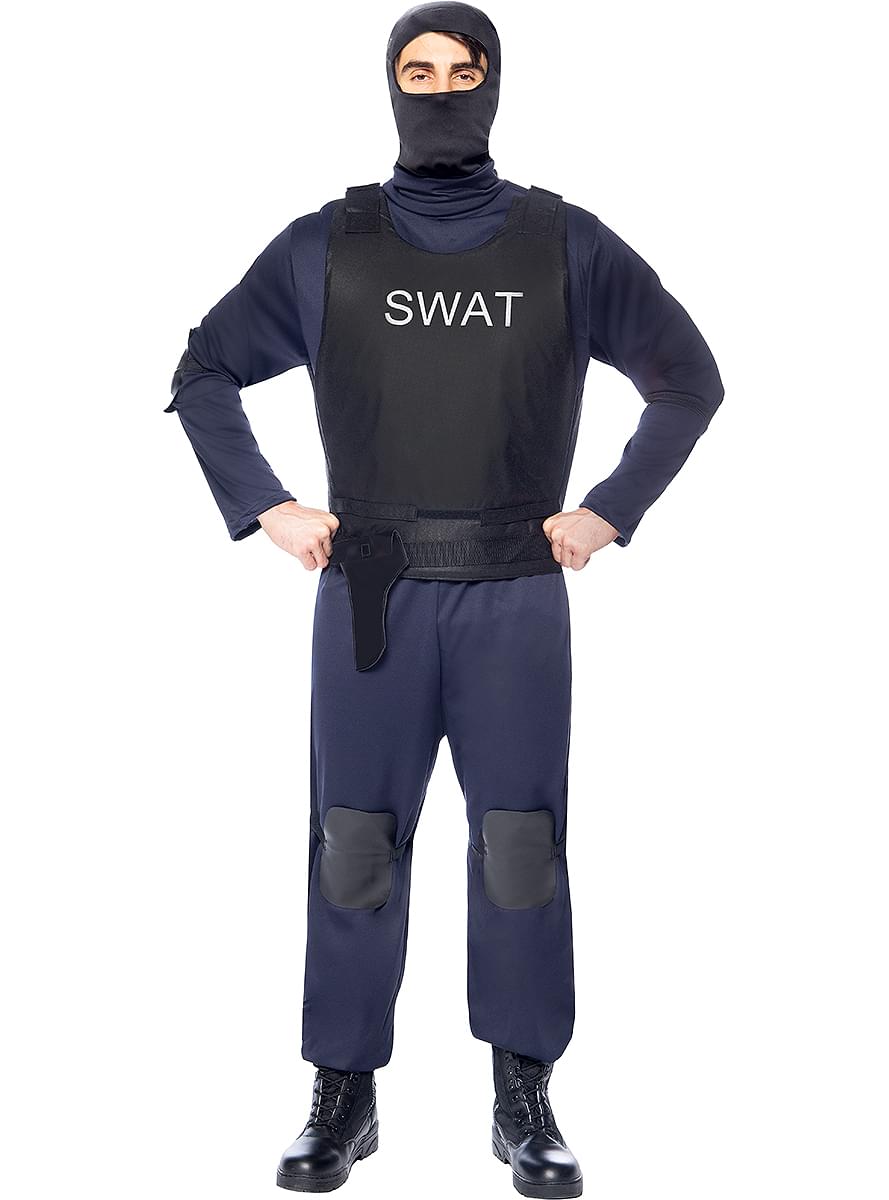 Men's SWAT Costume Set - Professions Party Outfit Teminis.lt