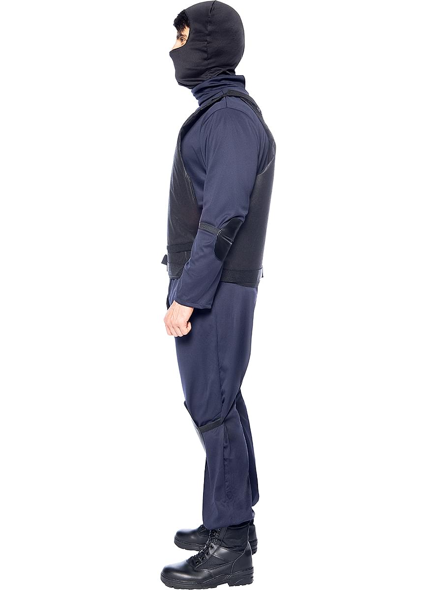 Men's SWAT Costume Set - Professions Party Outfit Teminis.lt