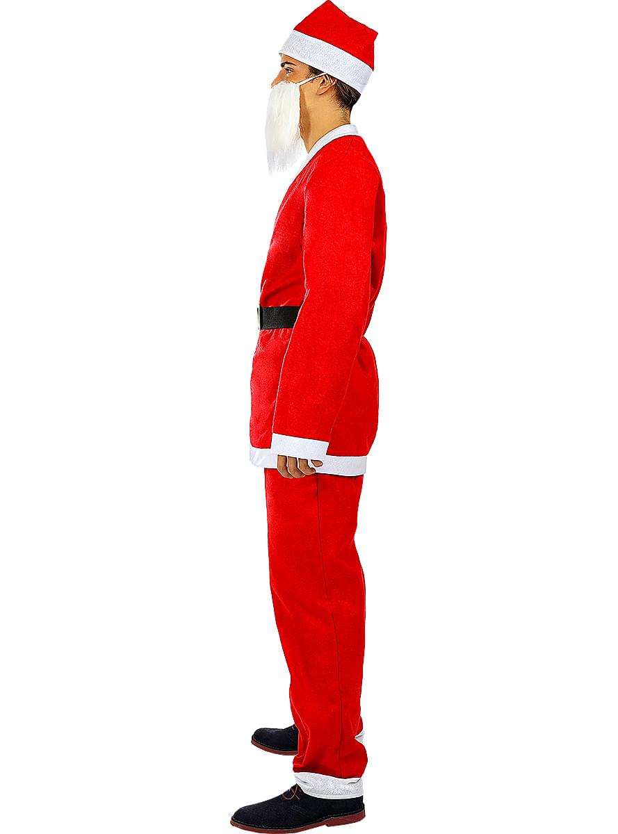 Deluxe Santa Claus Costume for Men – Christmas Outfit Teminis.lt