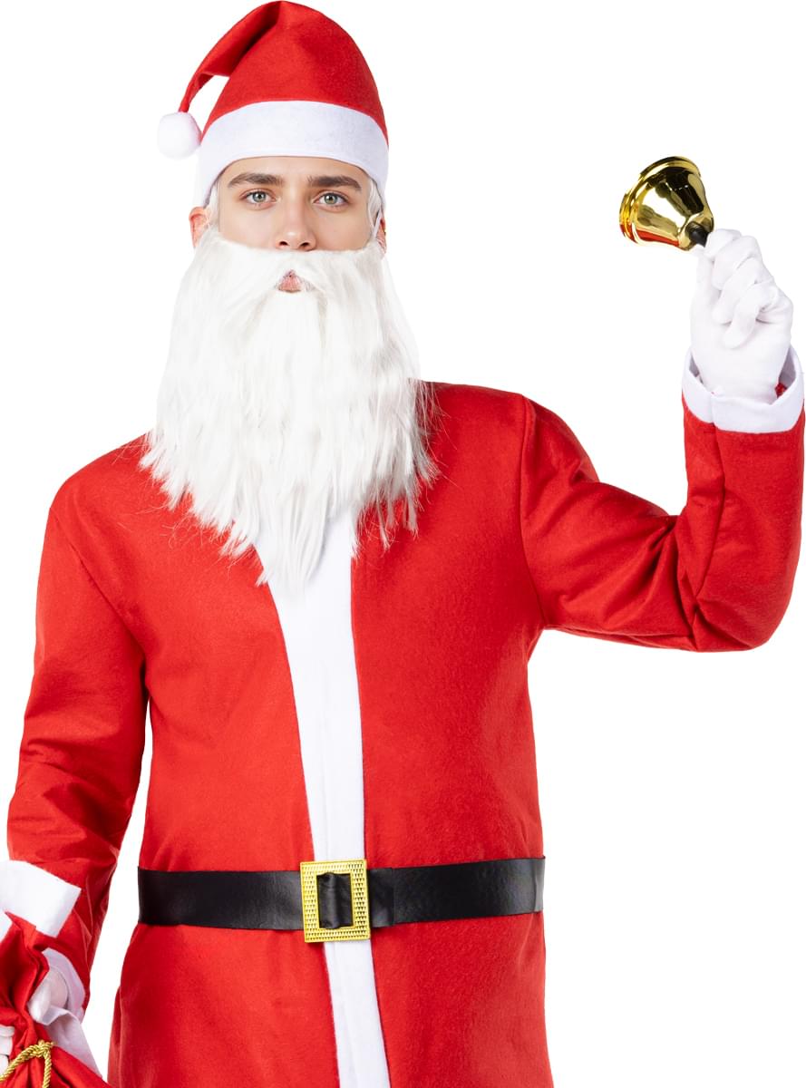 Deluxe Santa Claus Costume for Men – Christmas Outfit Teminis.lt