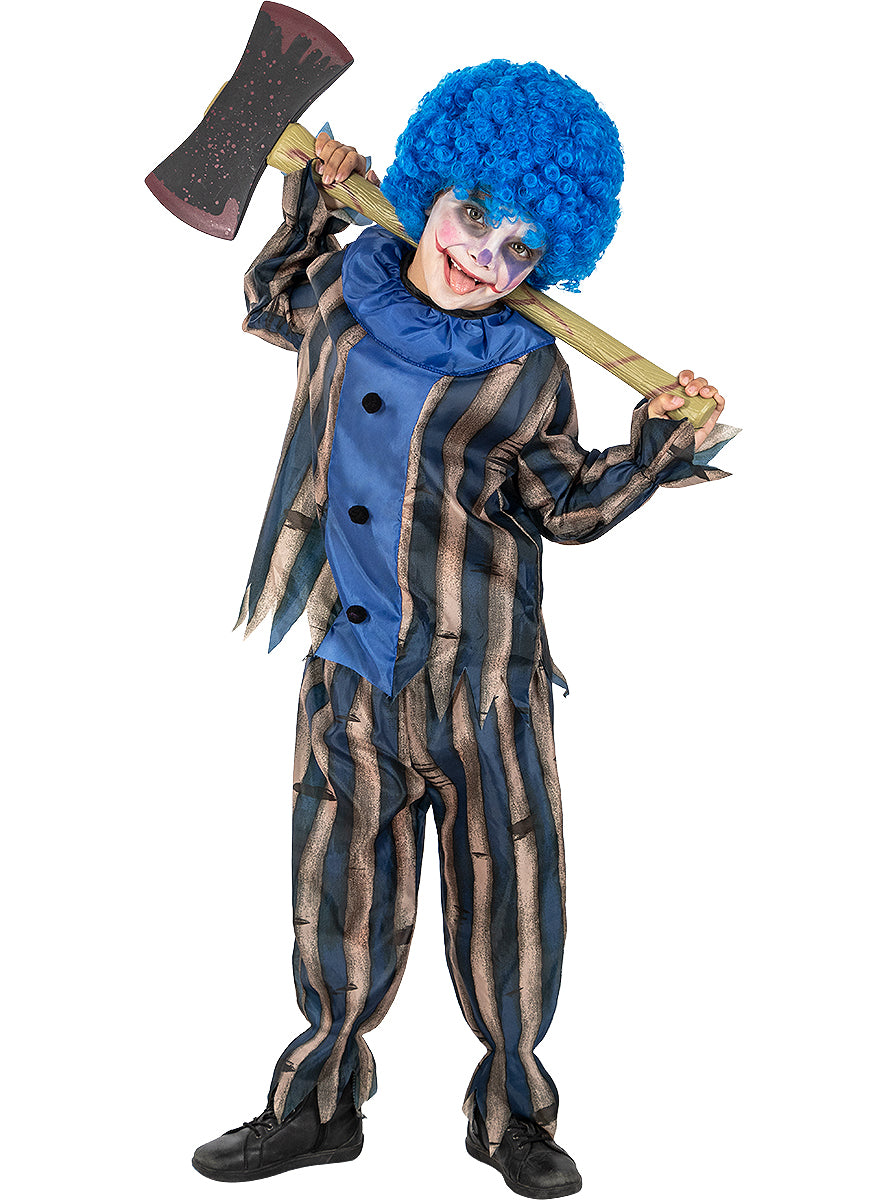 Scary Clown Costume for Boys Teminis.lt