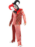 Scary Jester Costume for Men Teminis.lt