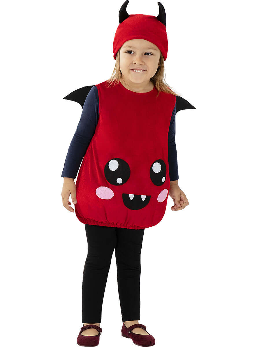 Baisus mažo velnio kostiumas vaikams