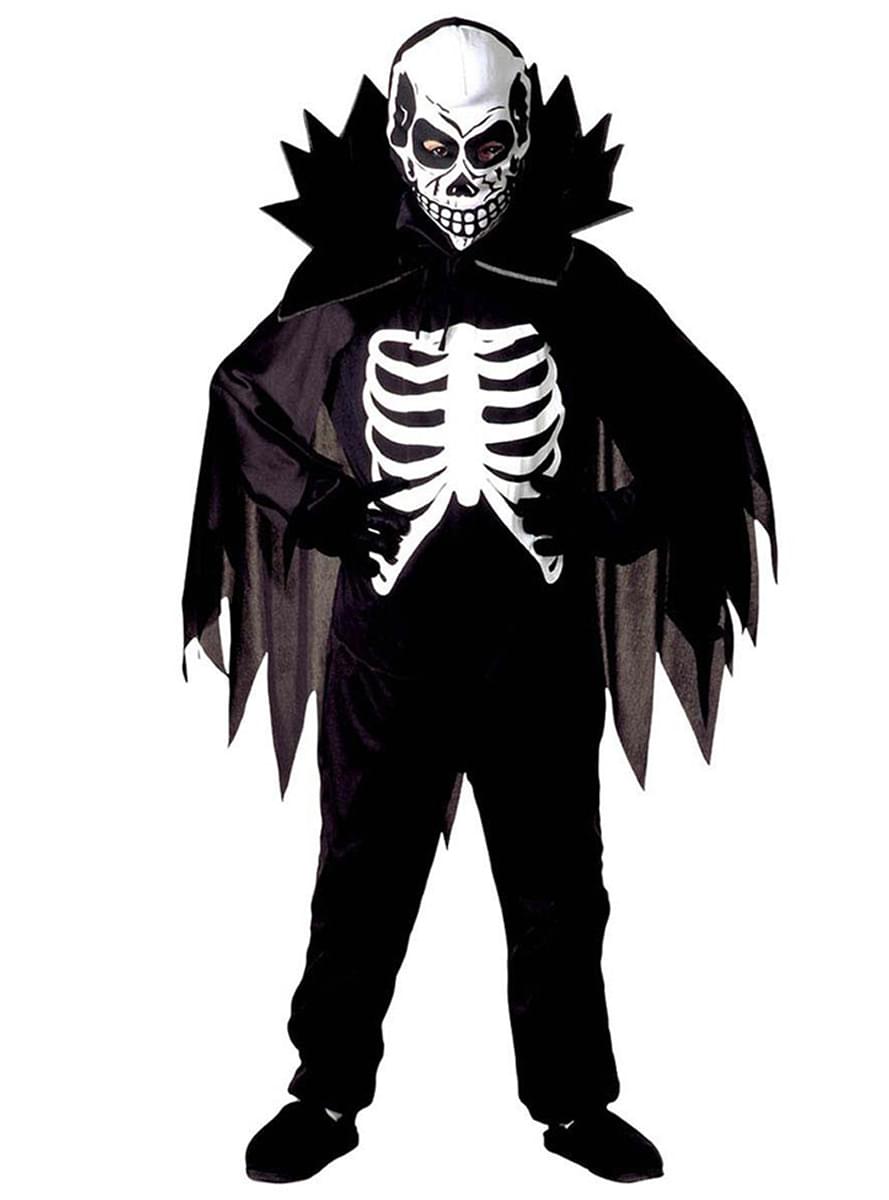 Spooky Skeleton Costume for Boys - Halloween Outfit Teminis.lt