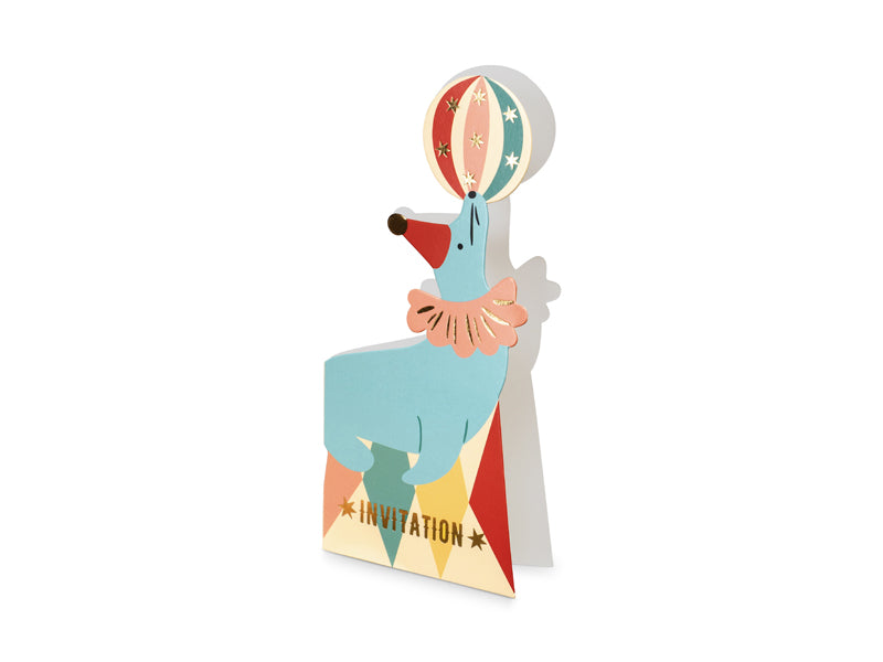 Seal shaped Party Invitations - Teminis.lt