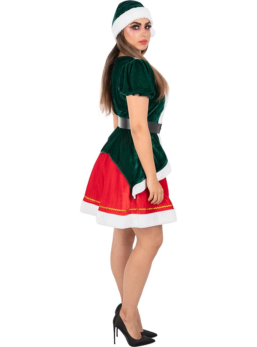 Women's Sexy Christmas Elf Costume for Themed Events Teminis.lt