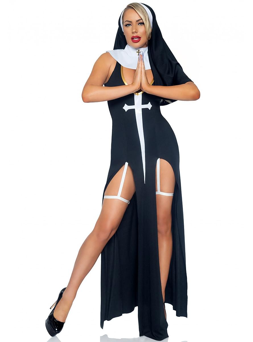 Sexy Nun Costume - Teminis.lt