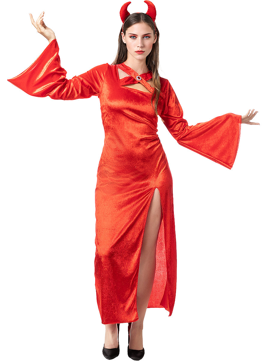 She-Devil Priestess Costume for Women Teminis.lt