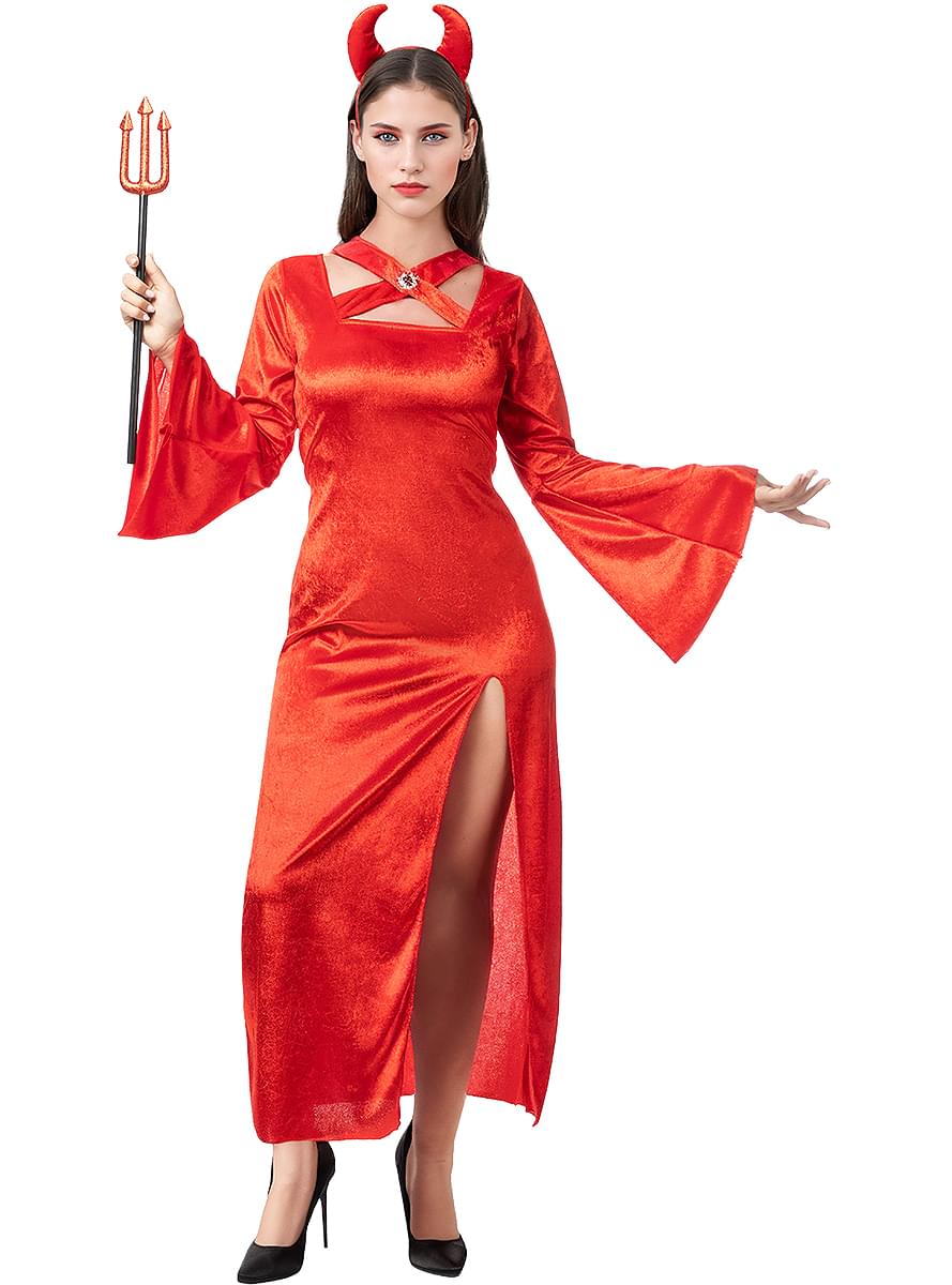 She-Devil Priestess Costume for Women Teminis.lt
