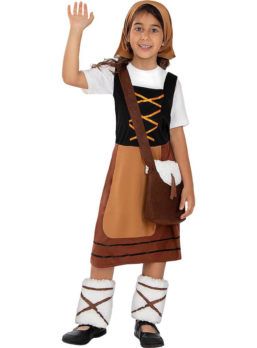Shepherdess Costume for girls - Perfect for Christmas Plays Teminis.lt