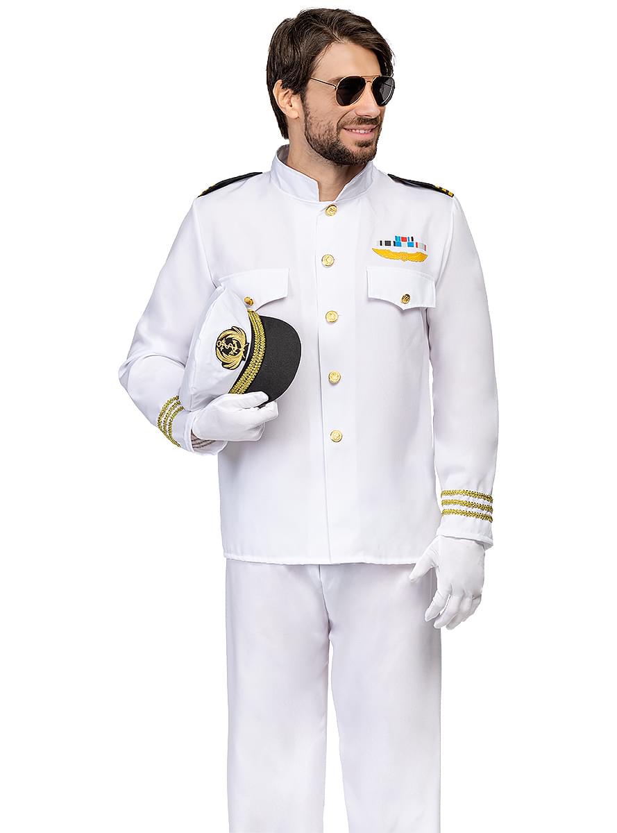 Men's Ship Captain Costume - Nautical Outfit Teminis.lt