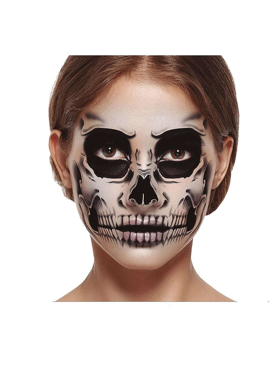Skeleton Face Tattoos - Teminis.lt