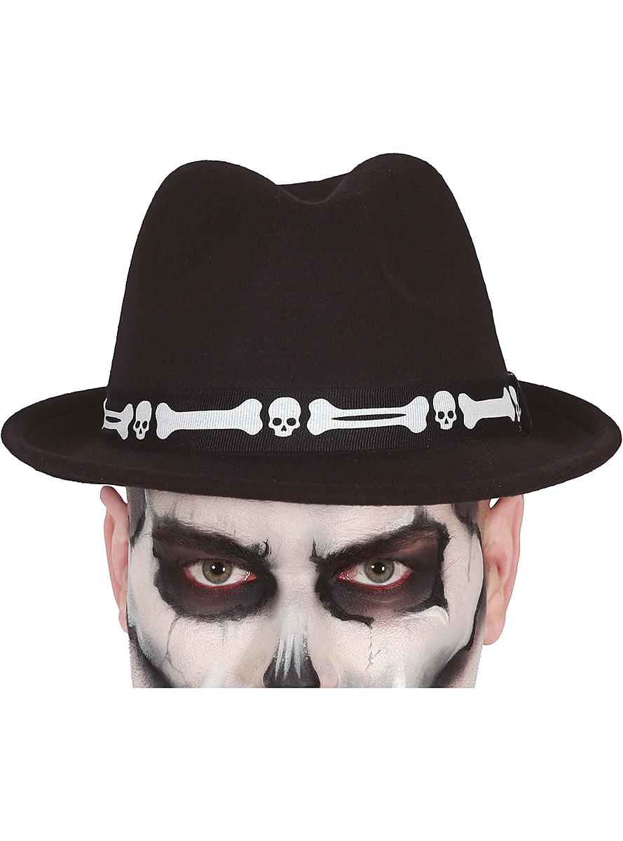 Men's Skeleton Hat - Stylish Halloween Accessory Teminis.lt