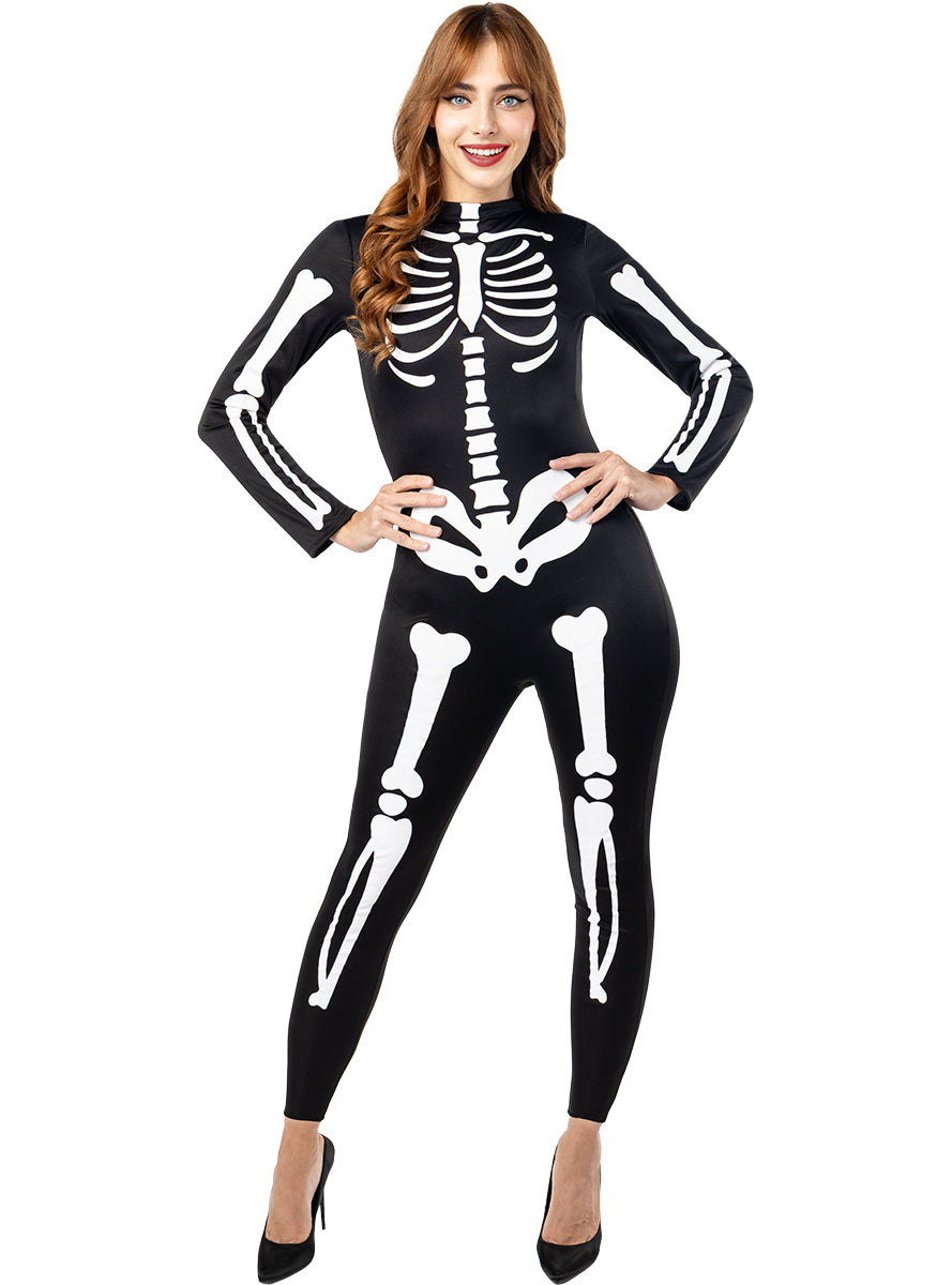 Skeleton Silhouette Costume for Women Teminis.lt