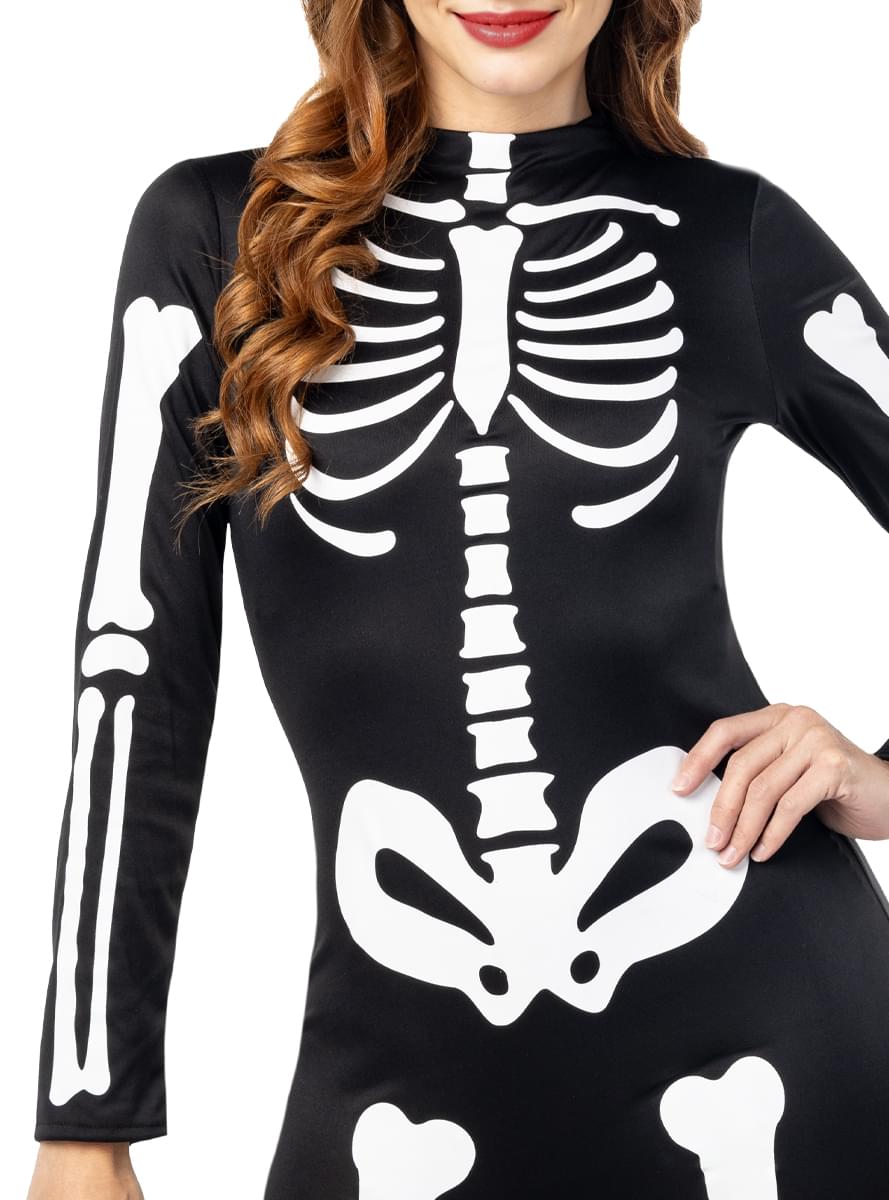 Skeleton Silhouette Costume for Women Teminis.lt