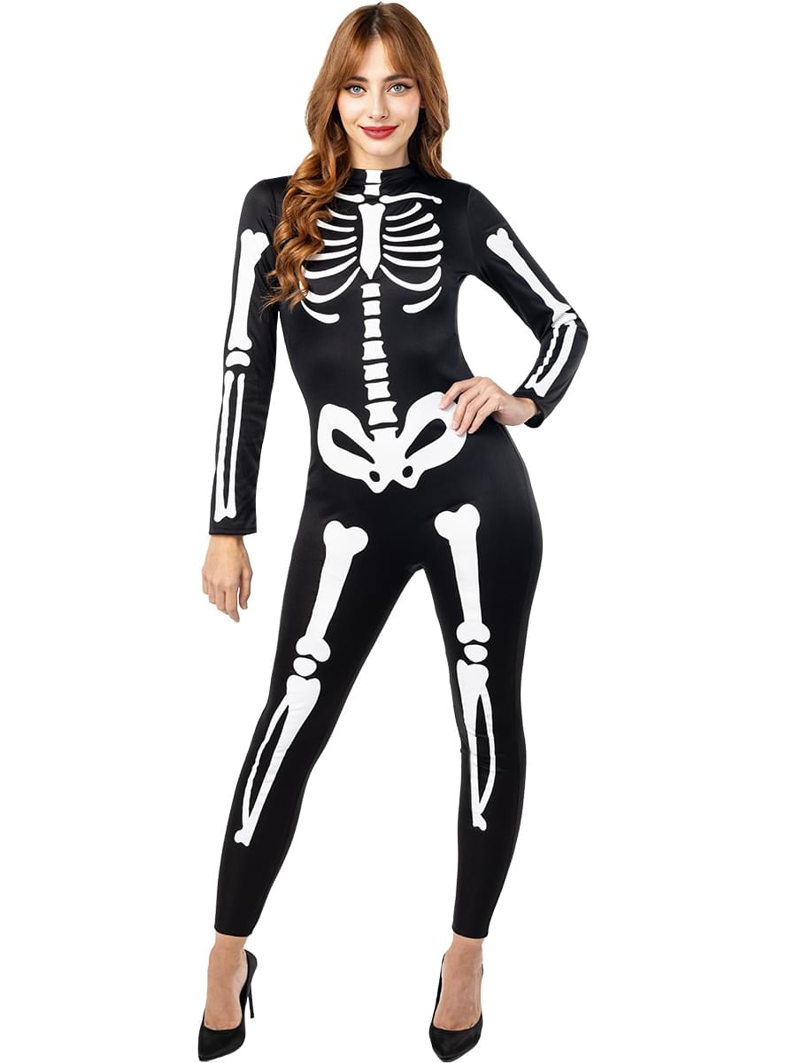 Skeleton Silhouette Costume for Women Teminis.lt
