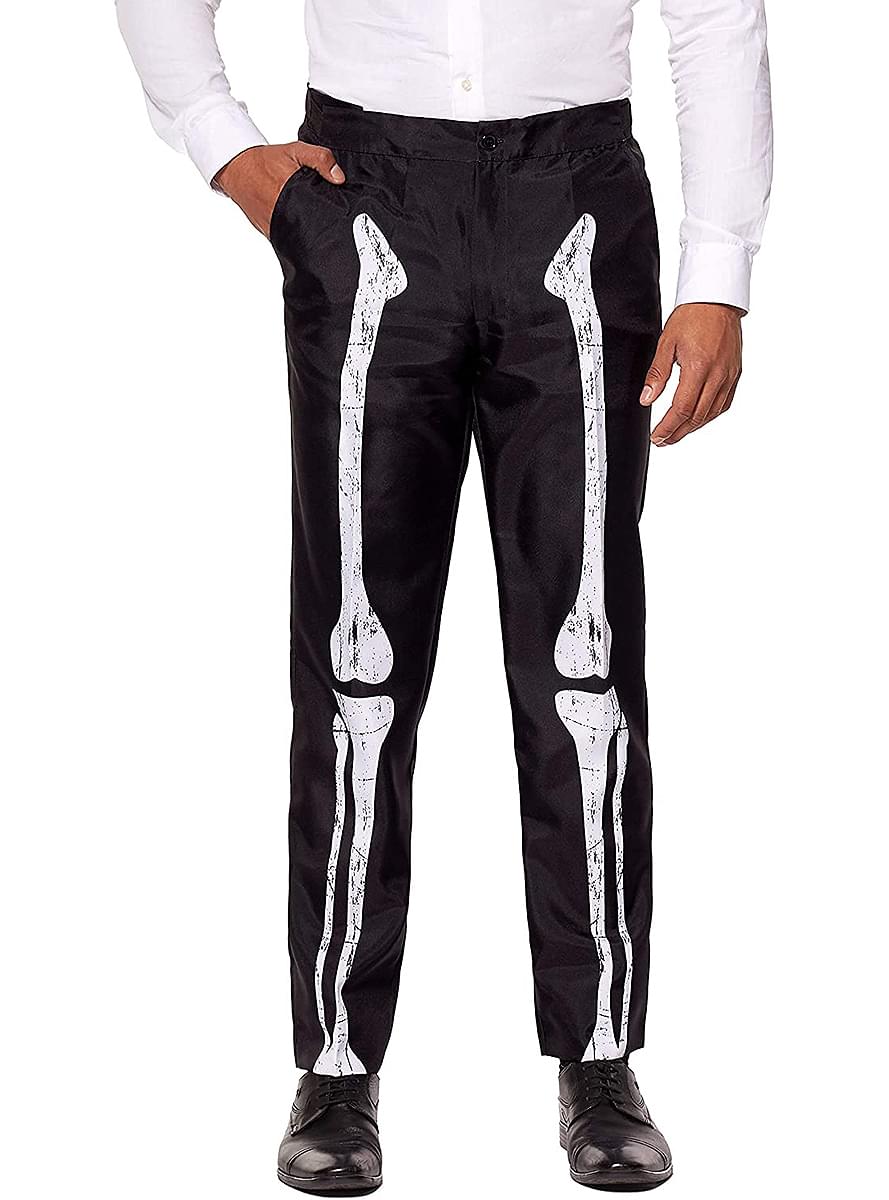 Men’s Skeleton Costume Suit – Halloween Fancy Dress Outfit Teminis.lt