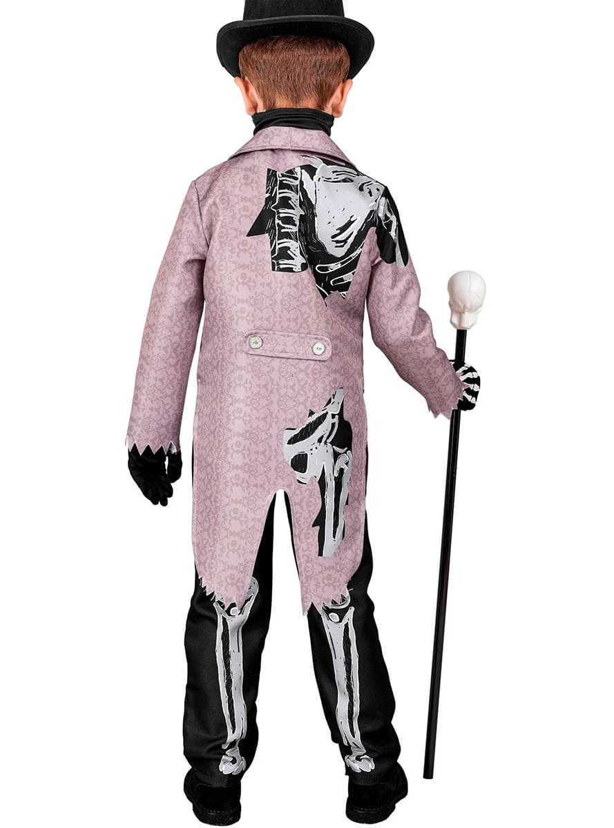 Skeleton costume with suit for child - Teminis.lt