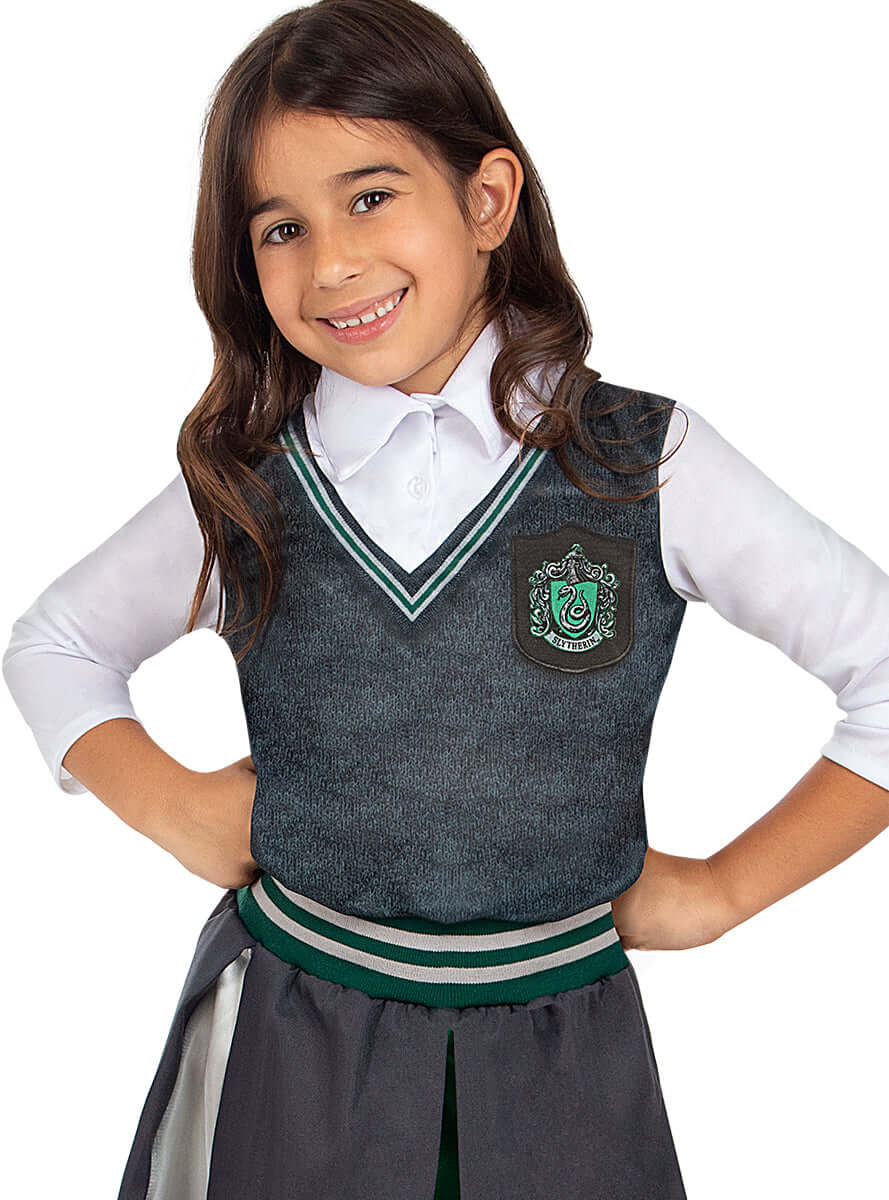 Mergaičių marškinėliai „Slytherin“ – oficialūs „Hario Poterio“ filmai