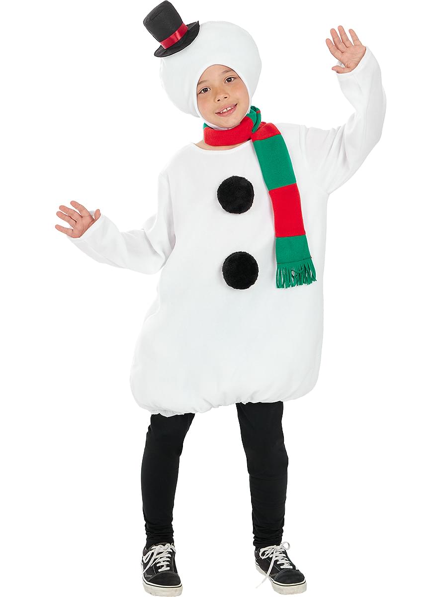 Kids Snowman Costume – Cute Christmas Fancy Dress Outfit Teminis.lt