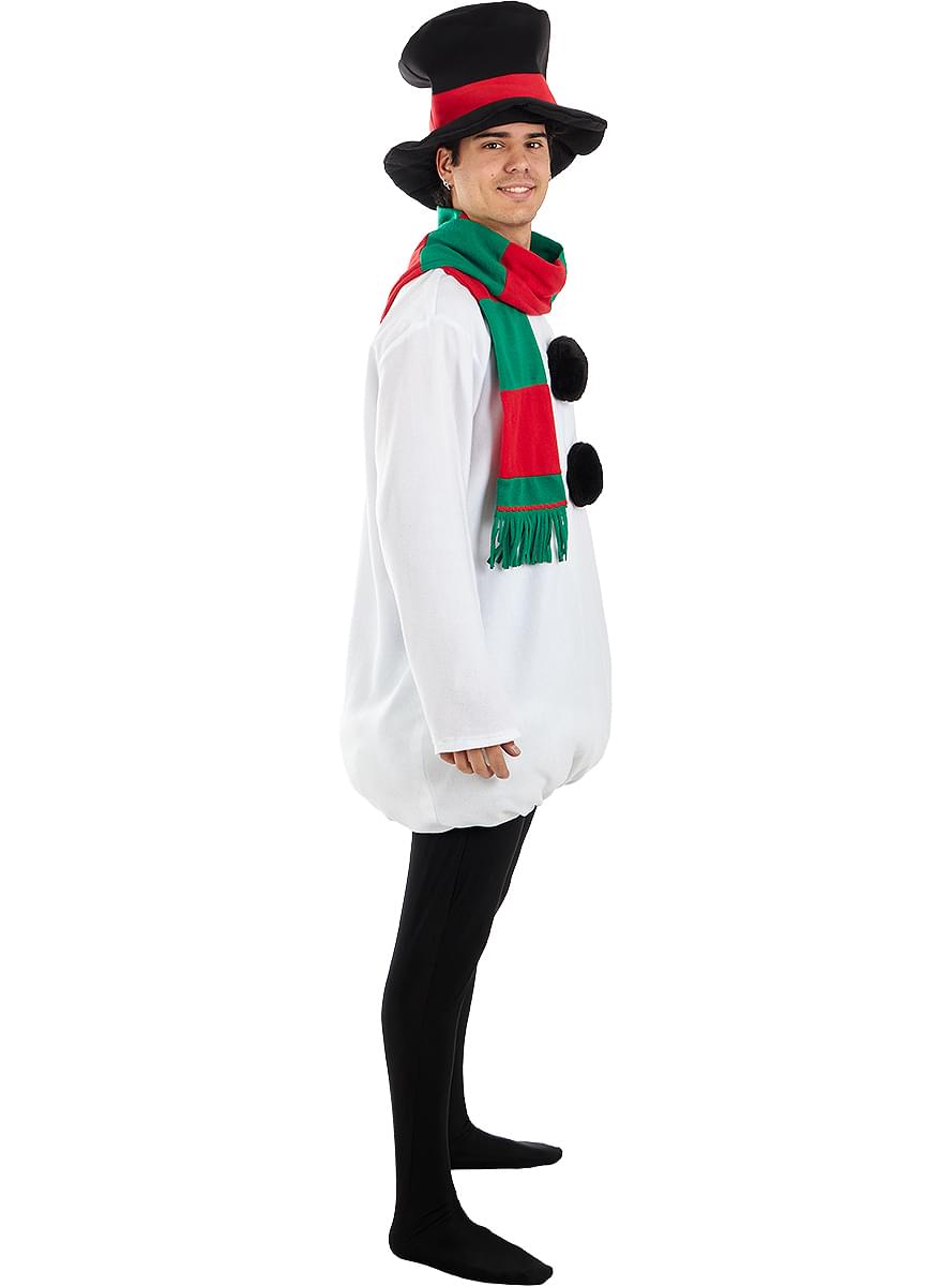 Men's Snowman Costume for Christmas & Winter Parties Teminis.lt