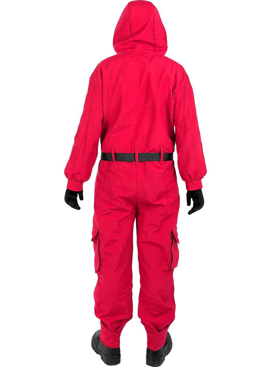 Squid Game Costume with Official Triangle Mask and Weapon - Teminis.lt