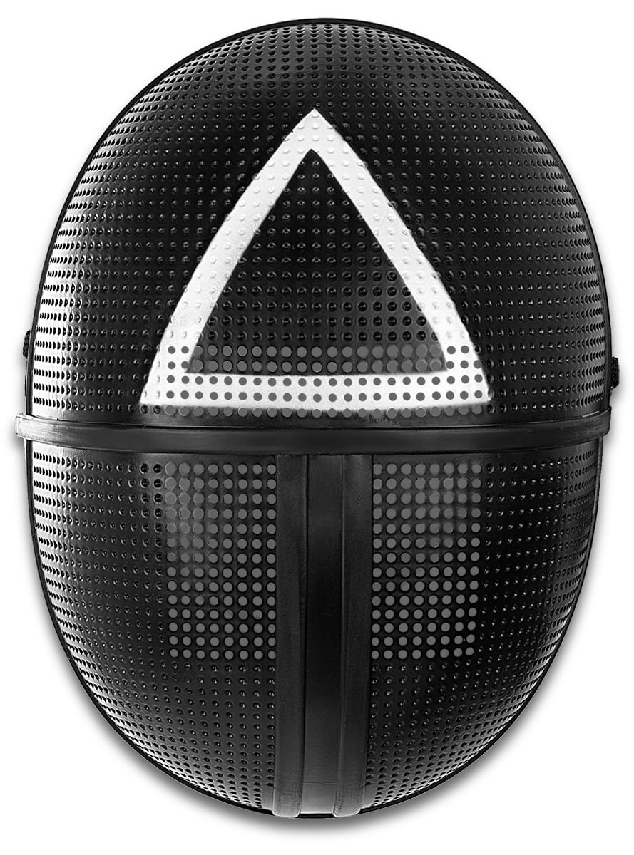 Squid Game Costume: Triangle Mask & Weapon Set Teminis.lt