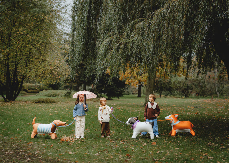 Standing Foil Balloon Bulldog - Teminis.lt